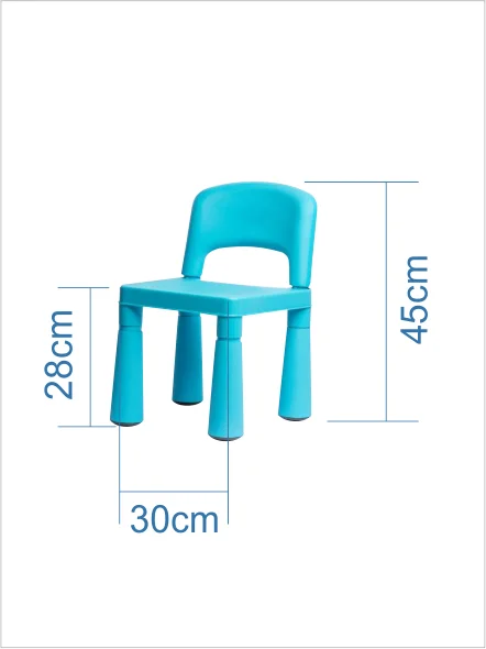 Children Item Table And 4 Chair Set Plastic Colorful School Type  Kids Play Table for Sale