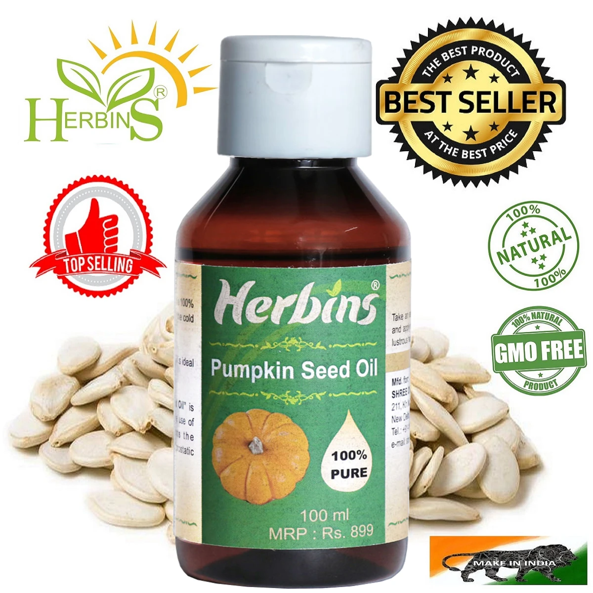 Pumpkin Seed Organic Essential Oil for Sale