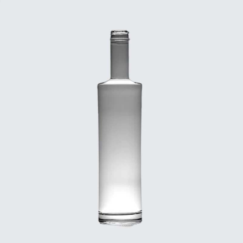 500ml 700ml Gin Whiskey Rum Tequila Bottle Glass Bottle For Sale