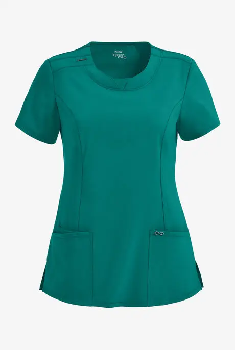 Wholesale Lab Coat Nurse Suit Denim Cotton Unisex OEM Uniform Women Scrubs Top Workwear