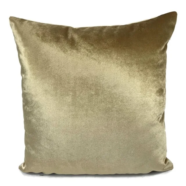 Estel Luxury Velvet Square Pillow Cover 45 x 45 cm Soft Touching Modern  Print Shiny Surface for Sofa Cover and  Home Decoration
