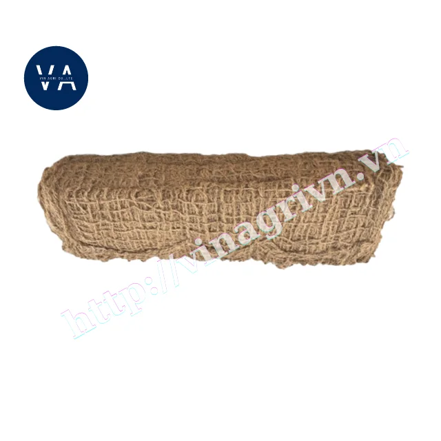 COCONUT ROLL COIR NET FROM FIBER COCONUT MADE IN VIETNAM READY FOR EXPORT WITH HIGH-QUALITY/ Ms.Kate (+84) 37 3636 171