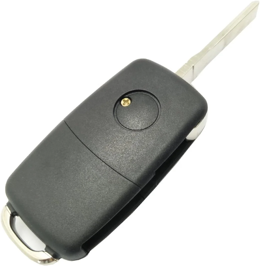 Replacement Key Fob Shell Case fit for  V-olkswagen Jetta Passat Golf Beetle GTI CC EOS Keyless Entry Remote Key Housing