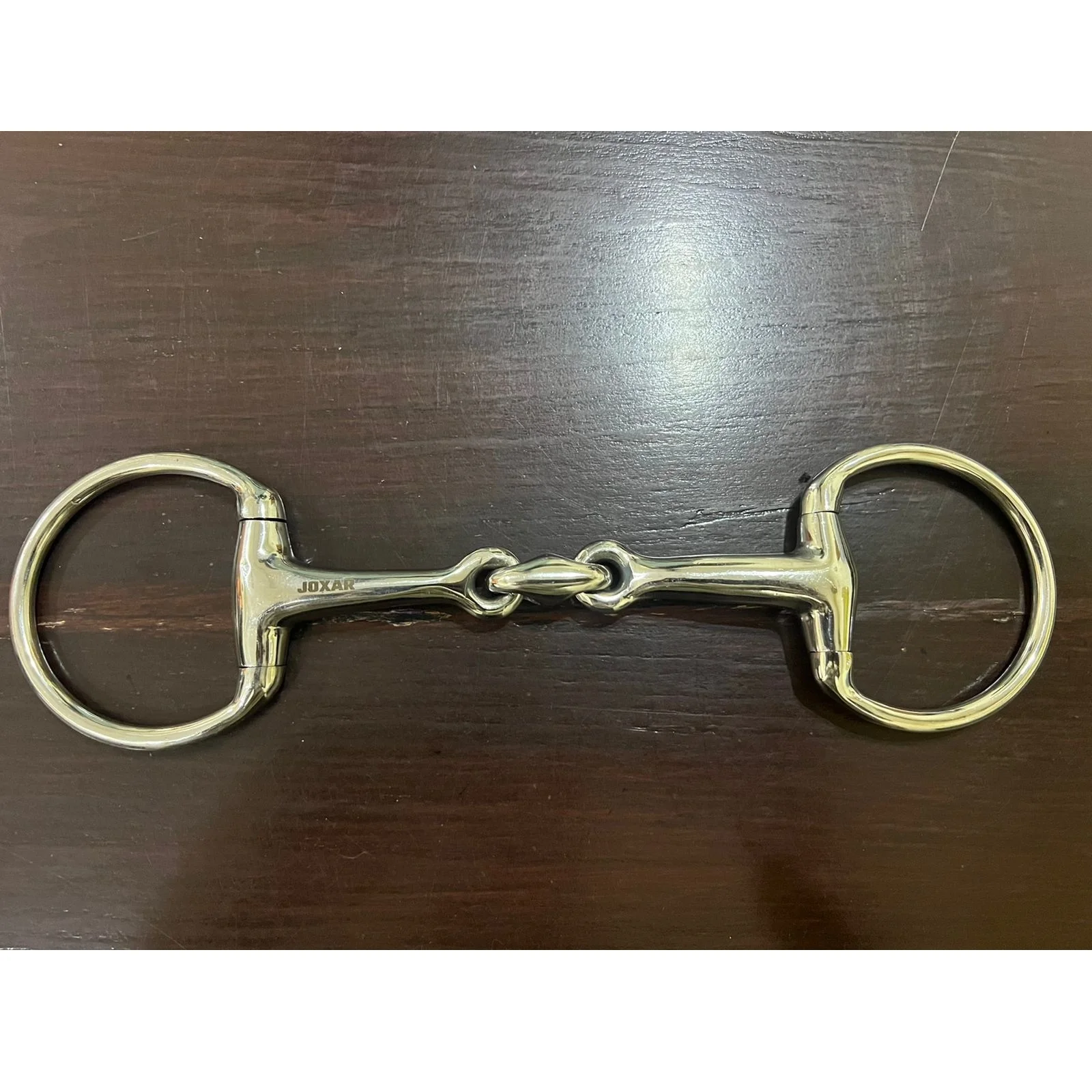 Joxar High Quality Horse Riding Equestrian Egg Butt Snaffle Bit Stainless Steel