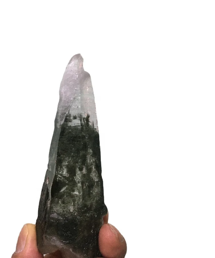 himalayan natural rough chlorite quartz