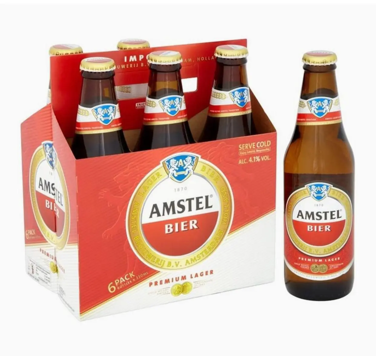 Birra Moretti is a genuine beer produced