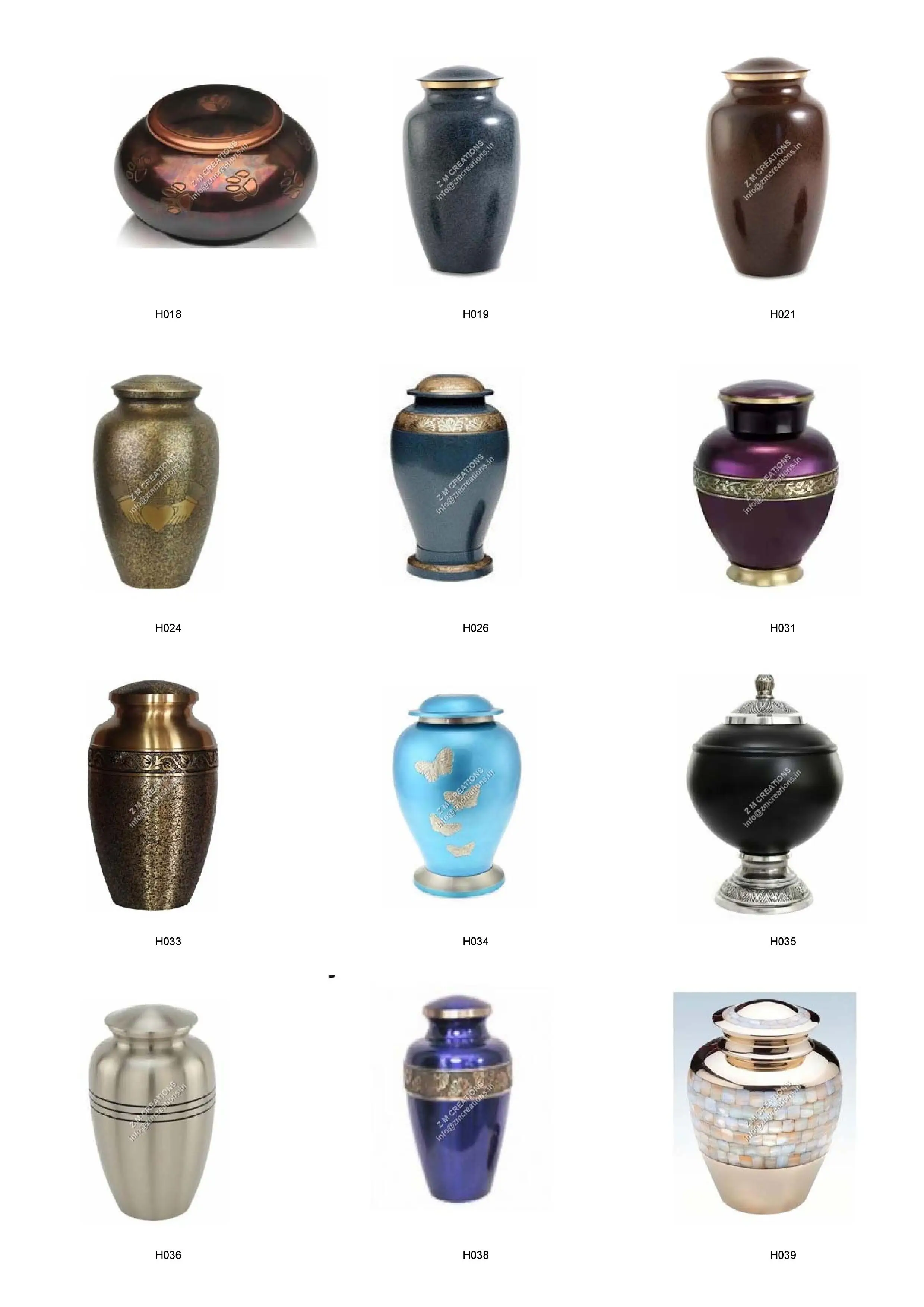 Adult Funeral Memorial Cremation Urns for Ashes Large Twilight Pewter Adult Cremation Brass Urn