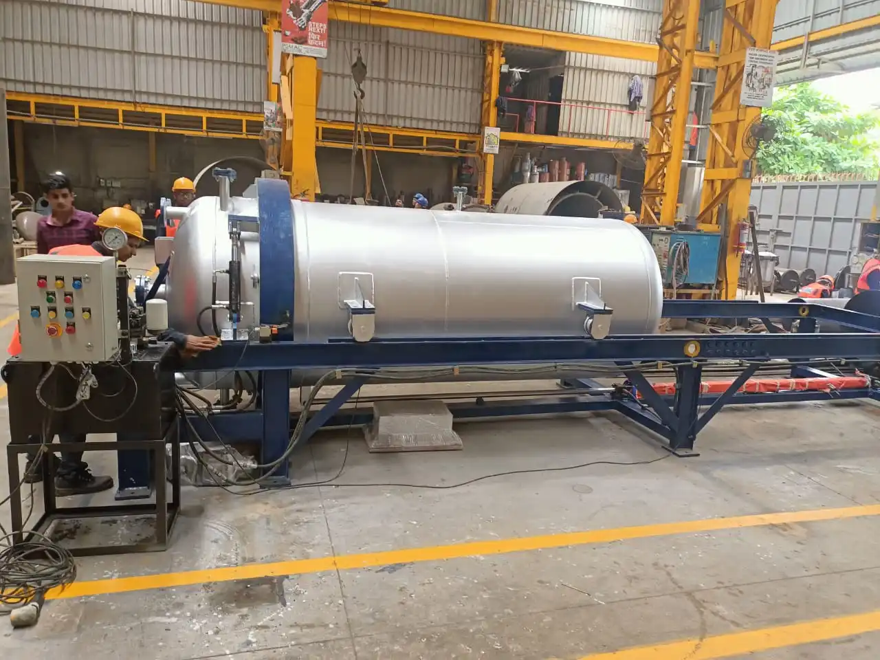 Newly Arrival Horizontal Pressure Leaf Filter For Oil Manufacturing Uses Plant By Indian Manufacturer & Suppliers