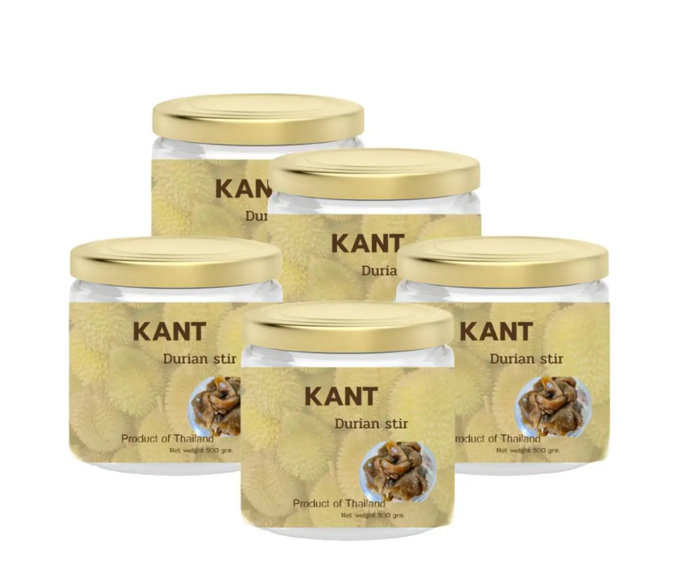 KANT Durian Stir Premium Quality From Thailand Export Grade Food Kancheewalanad company limited