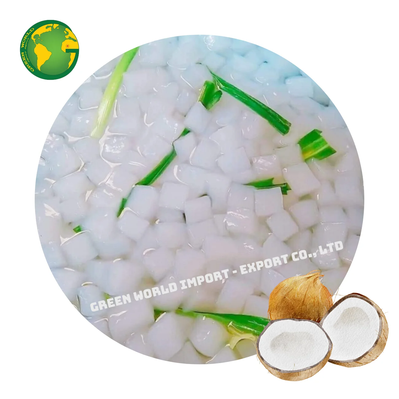 Nata De Coco in Syrup/ Coconut Jelly / raw nata de coco for food, for face mask