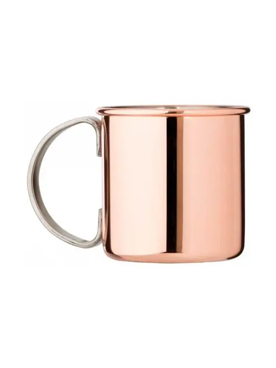 High Grade Premium Style Copper Lemon Juice Mug With LID Energetic Drinkware Multifunctional Pure Copper Mug With Logo