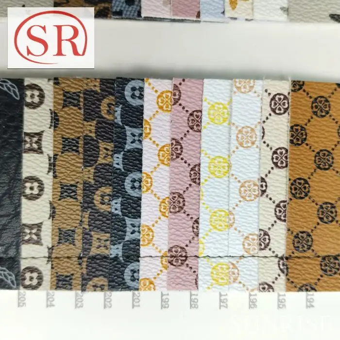 Manufacturers direct PVC embroidered car leather hot pressure sewing leather car mat seat cushion sofa artificial leather