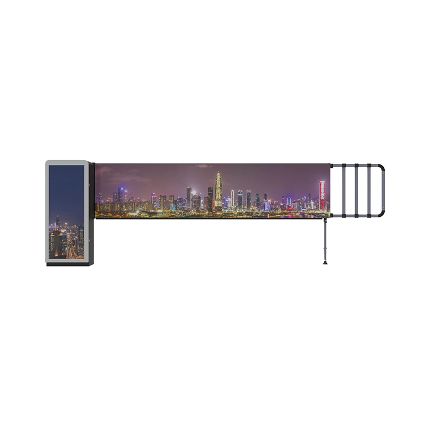 Commercial Advertising Barrier Gate-Light Box Traffic Barrier for Advertising and Boom Barrier System