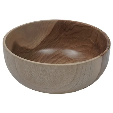 Wholesale Eco Friendly Noodle Soup Fruit Salad Bowl Oriental Wooden Bowl High Quality Dinner Set Customized Size