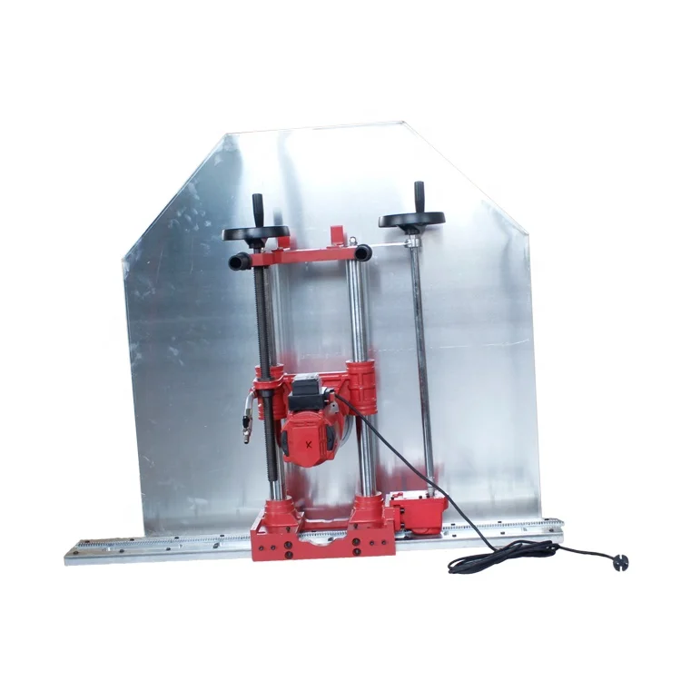 Concrete wall cutting machine track saw