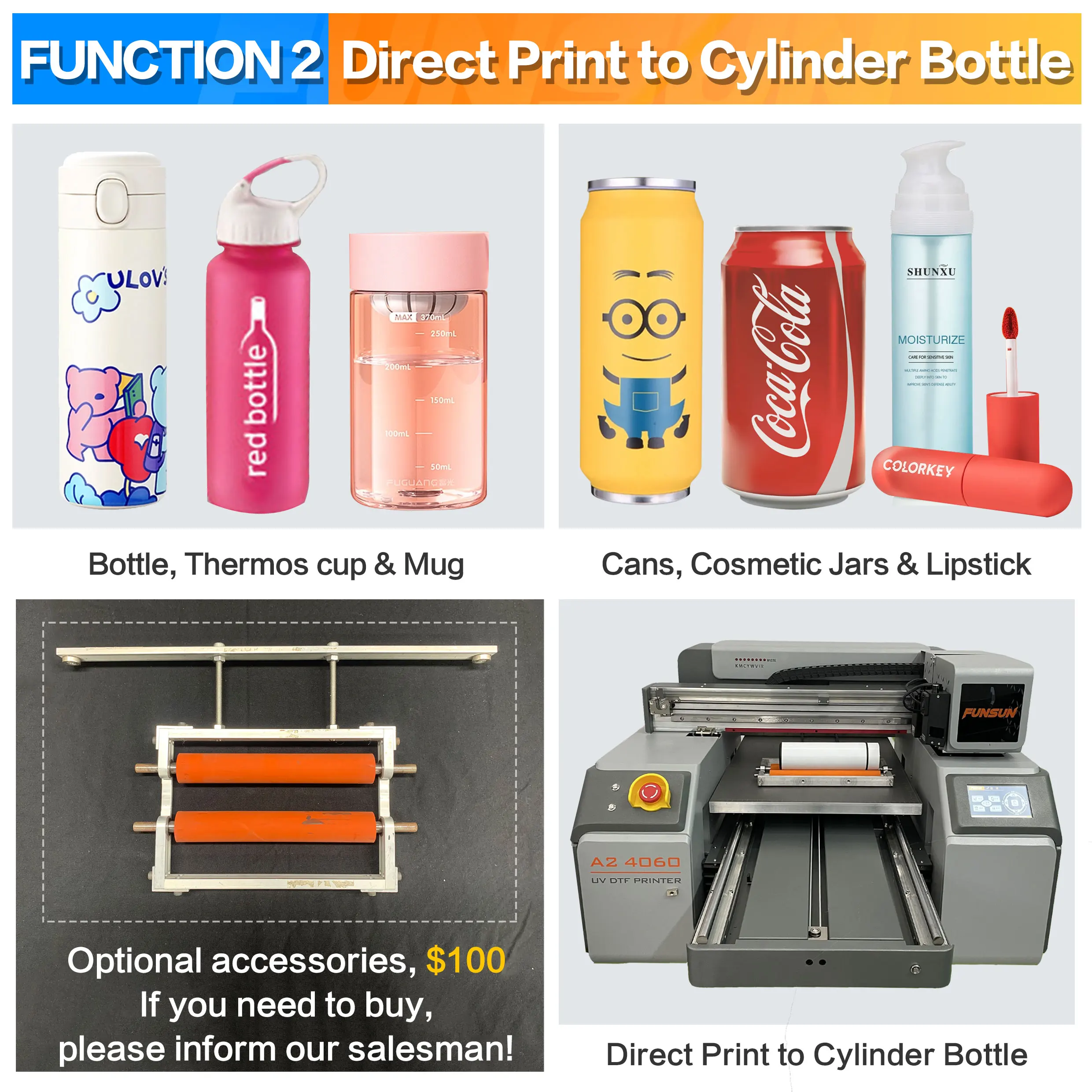 2024 Multi-function A1 A2 A3 Uv Printer Machine Automatic Uv Led Flatbed Printer Uv Dtf Printer 3d Embossed Printing Machine