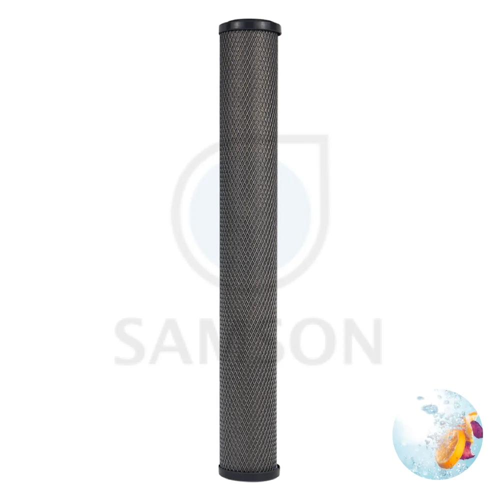 Hot selling ACT-6620K Activated Carbon Filter Cartridge for Pure and Clear Drinking Water