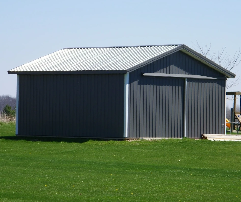 Custom Farming Building  Design American Pole Barn posts  FS22