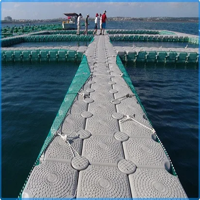 Плавающая клетка для рыбного хозяйства Hdpe кронштейн рыбы и водных животных