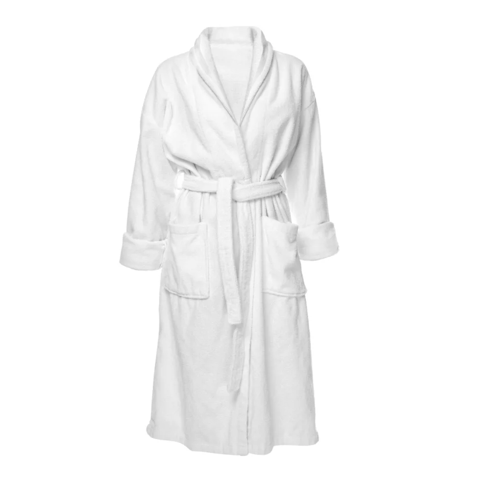 Indian Supplier Terry Toweling Robes 100% Cotton Bathrobe with Printed Embroidered Pattern Woven Fabric for Home or Hotel Use