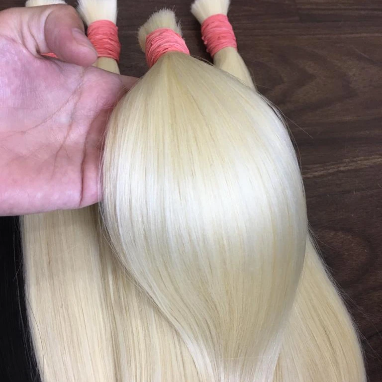 Шелковистые Светлые удары цена от завода-производителя Удар 100% человеческие волосы светлые #60 MOQ 300 граммов стоимость доставки для заказа 100 кг