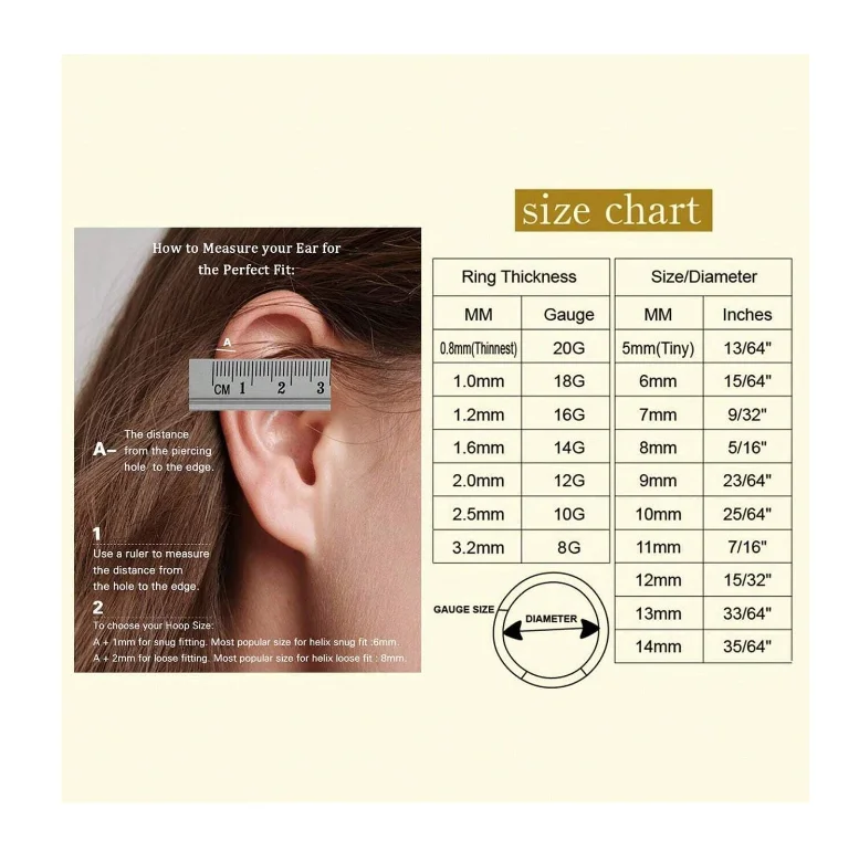 Titanium Square Cut Body Jewelry Inlaid with Round Zircon Hinged Septum Ring Nose Ear Cartilage Piercings Made G23 Material