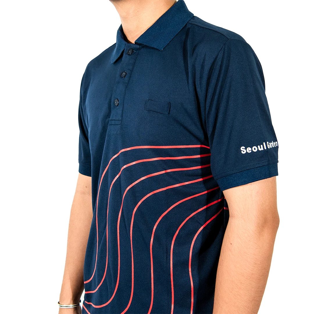 POLO SHIRT EMBROIDERY AND PRINTING 100% POLYESTER FREE DESIGN  HIGH QUALITY CHEAP PRICE MADE IN VIET NAM