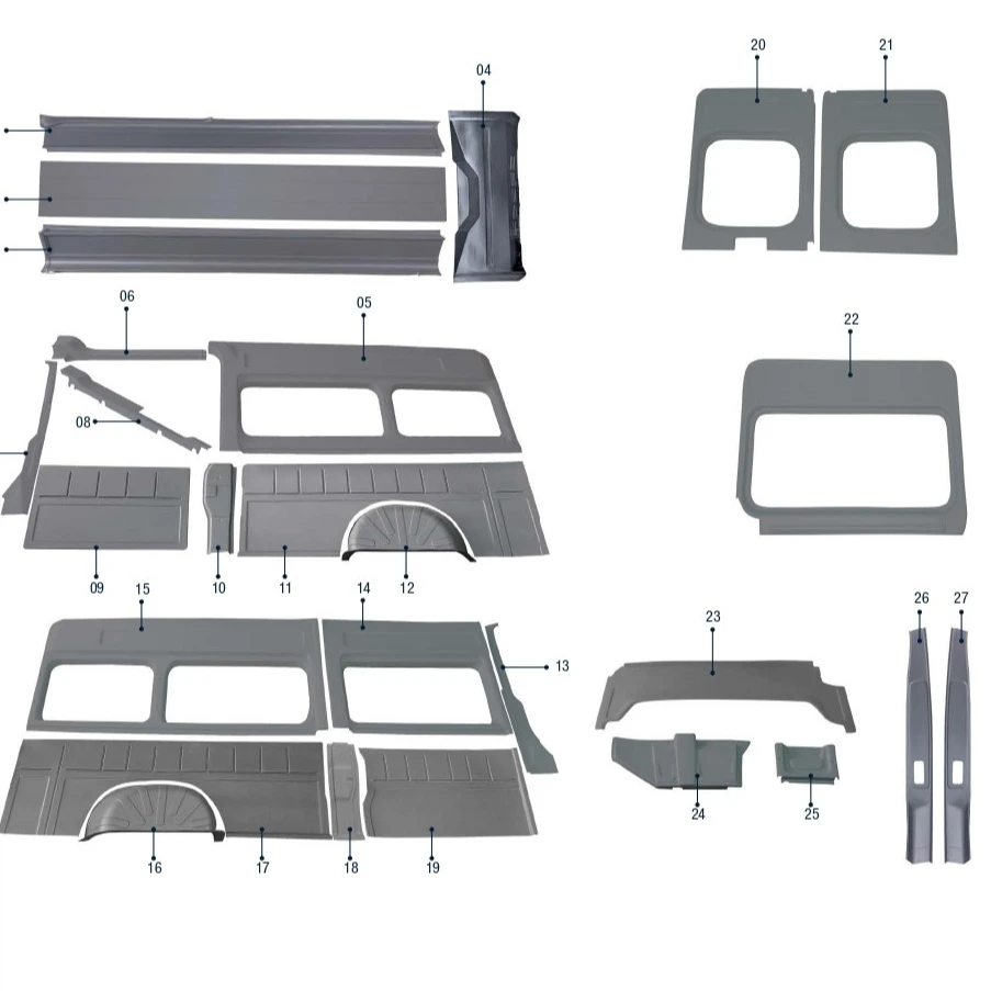 HOTTEST PRODUCT!! DUCATO MINIBUS INTERIOR PLASTIC PANELS FOR BUS, MINIBUS, CARAVAN, CAMPERVAN, COACH