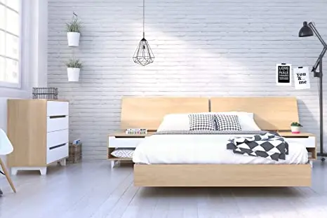 TH-H8550 современная мебель для спальни хранения двуспальная