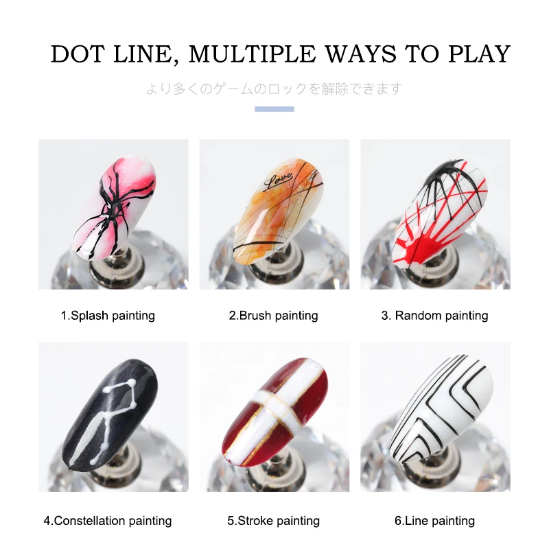 HOT selling Wholesale Nail Supplies Salon UV Gel Polishing Nail Art Painting Brushed Gel Spider Gel
