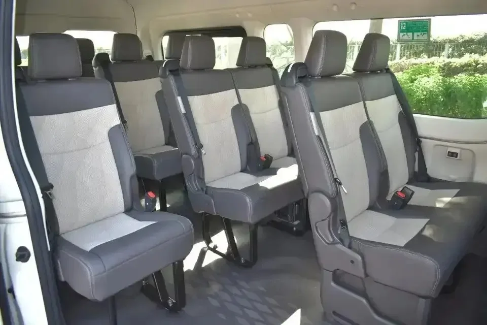Лидер продаж дизельный 12-местный механическая коробка передач Hiace 2 8 л городской автобус с высокой крышей и гибридными электрическими функциями на топливных элементах