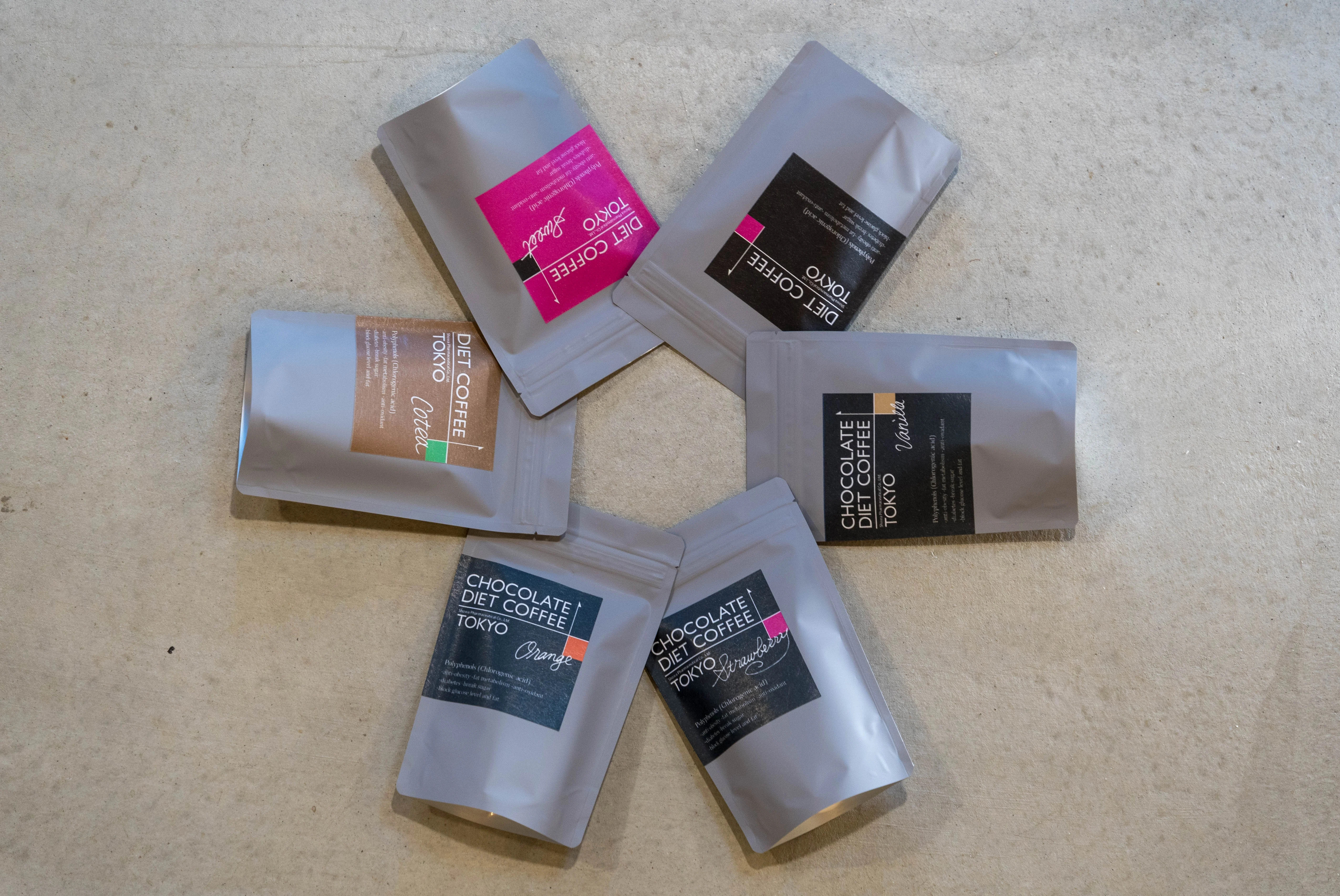 Slimming Coffee Drip type Chocolate Orange  Sweet taste sugar-free Fermented coffee beans healthy made in Japan OEM Available