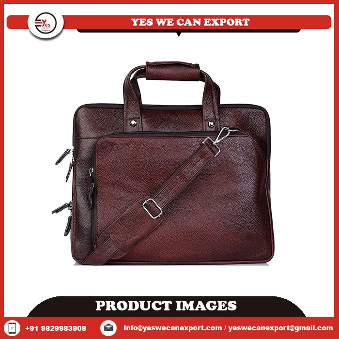 High Quality Stylish Laptop Bag Genuine Leather Premium Shoulder Bag with Vintage Fashion Cute Lady Design and Functionality