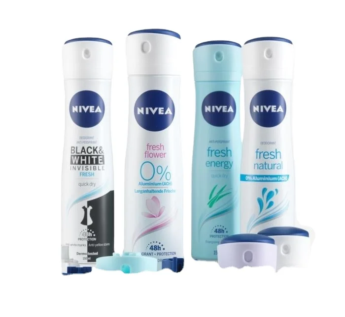 Nivea Deodorant Body Spray 150ml lemon Flavor Worldwide Express delivery Free sample offer