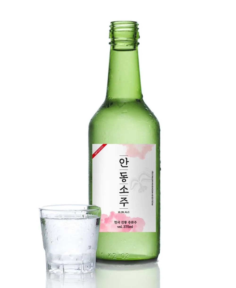 Сделано в Корее Cho-Eun Soju вкусная корейская традиционная бутылка SOJU 375 мл 16.9%