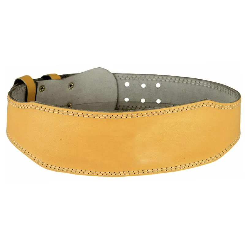 Custom Bodybuilding Power 4mm Protective Adjustable Leather Exercise Weight Lifting Belt Support Weightlifting Belt
