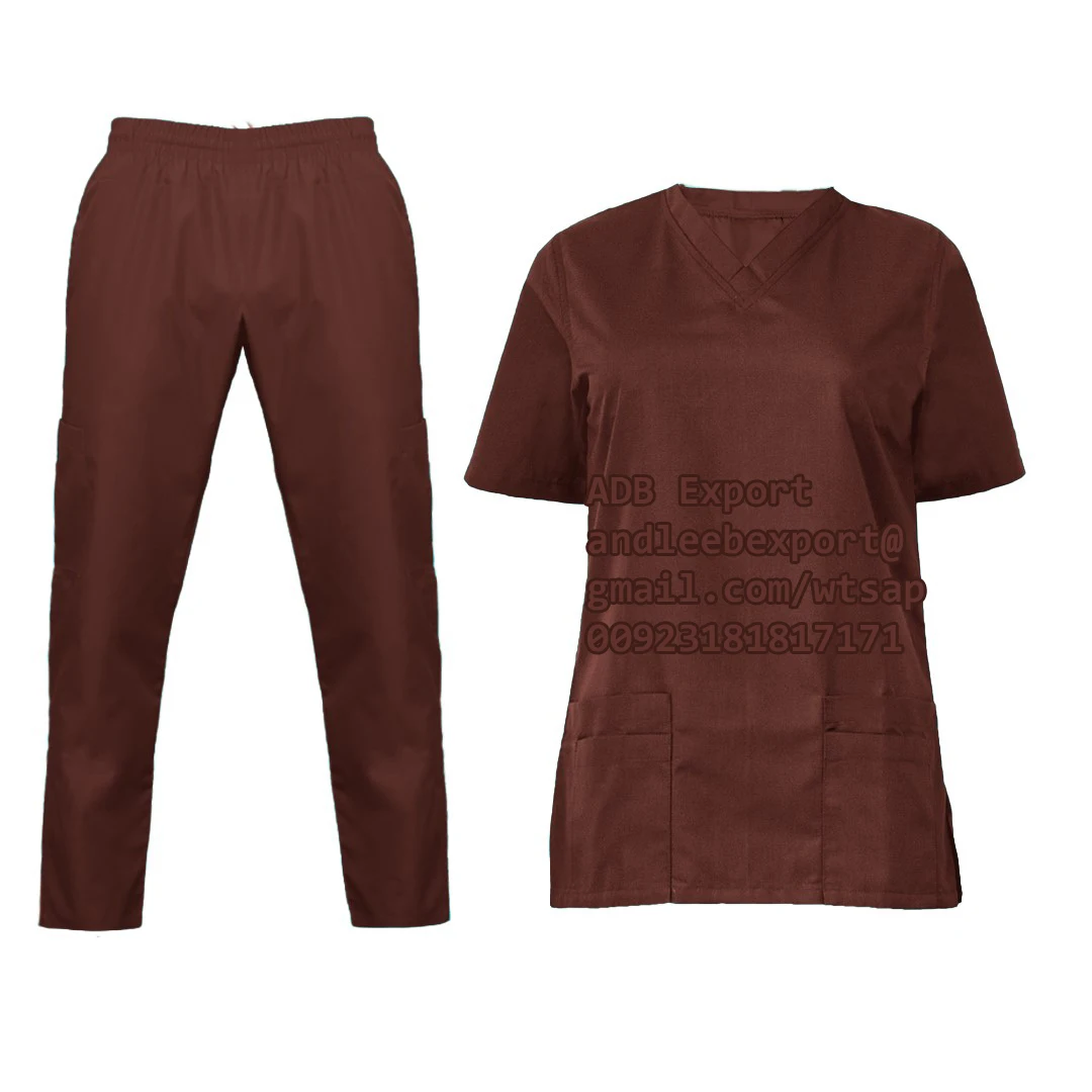 Highly Recommended Medical Scrub Jackets Unisex Stretchy Hospital Uniforms Quality Nurse Scrubs Manufactured by Top Company