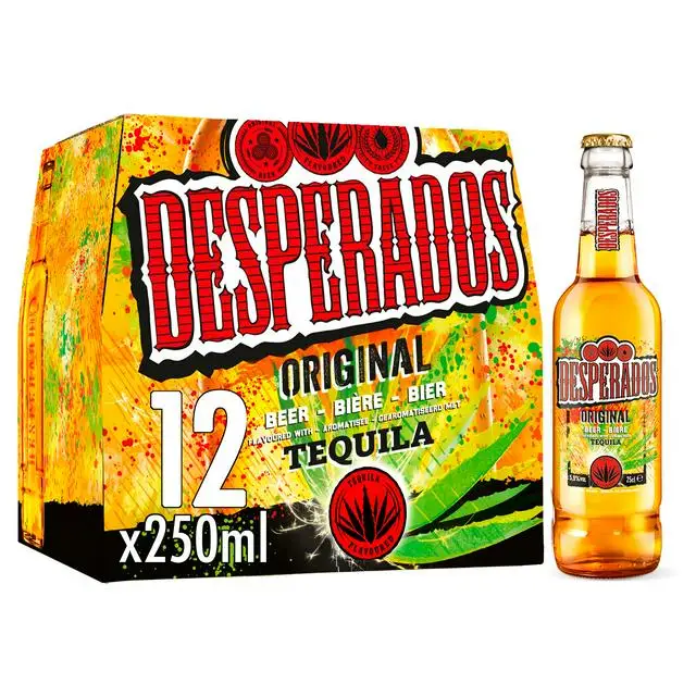 Original  Desperados Tequila Flavoured Beer Bottles / Desperados beer, Austria price supplier