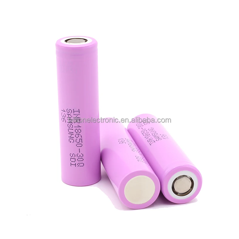 30Q 18650 battery 3.7v li-ion rechargeable batteries Inr lithium battery 18650 3000mah Scooter E-bike Cells Support DIY Packs