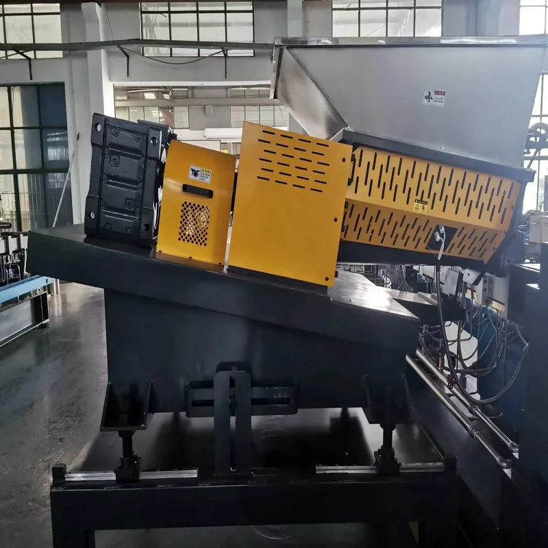 Color Masterbatch Compounding Extrusion Line Compounding Extrusion Line Plastic Granule Raw Material Machine