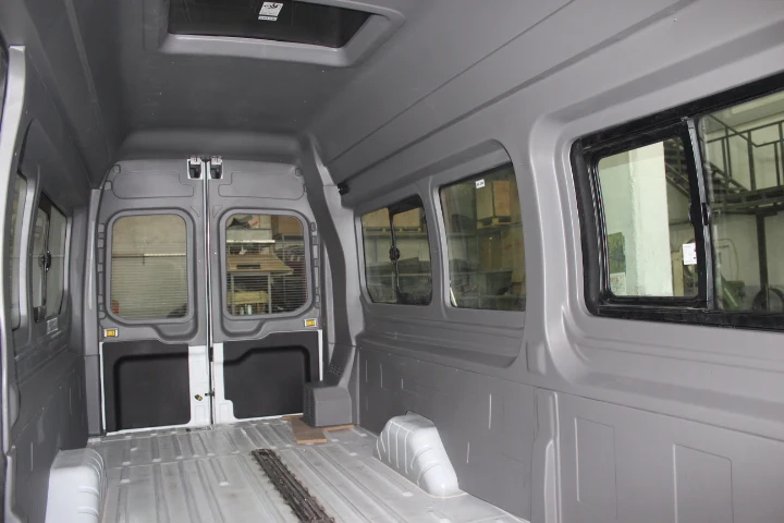 VKM-09 **TRANSIT INTERIOR TRIM SET** THERMOFORM ABS PLASTIC FOR COMMERCIAL VEHICLES, MOTORHOMES, MINIBUSES, COACHES, BUSES