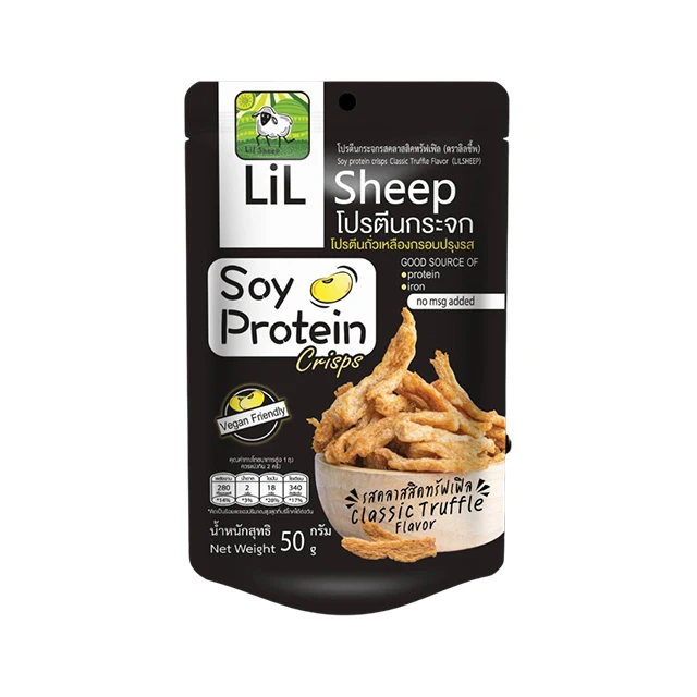 Snack Soy Protein Crisps Classic Truffle Flavor Vegan Snack High Quality Healthy Vegetable Snacks