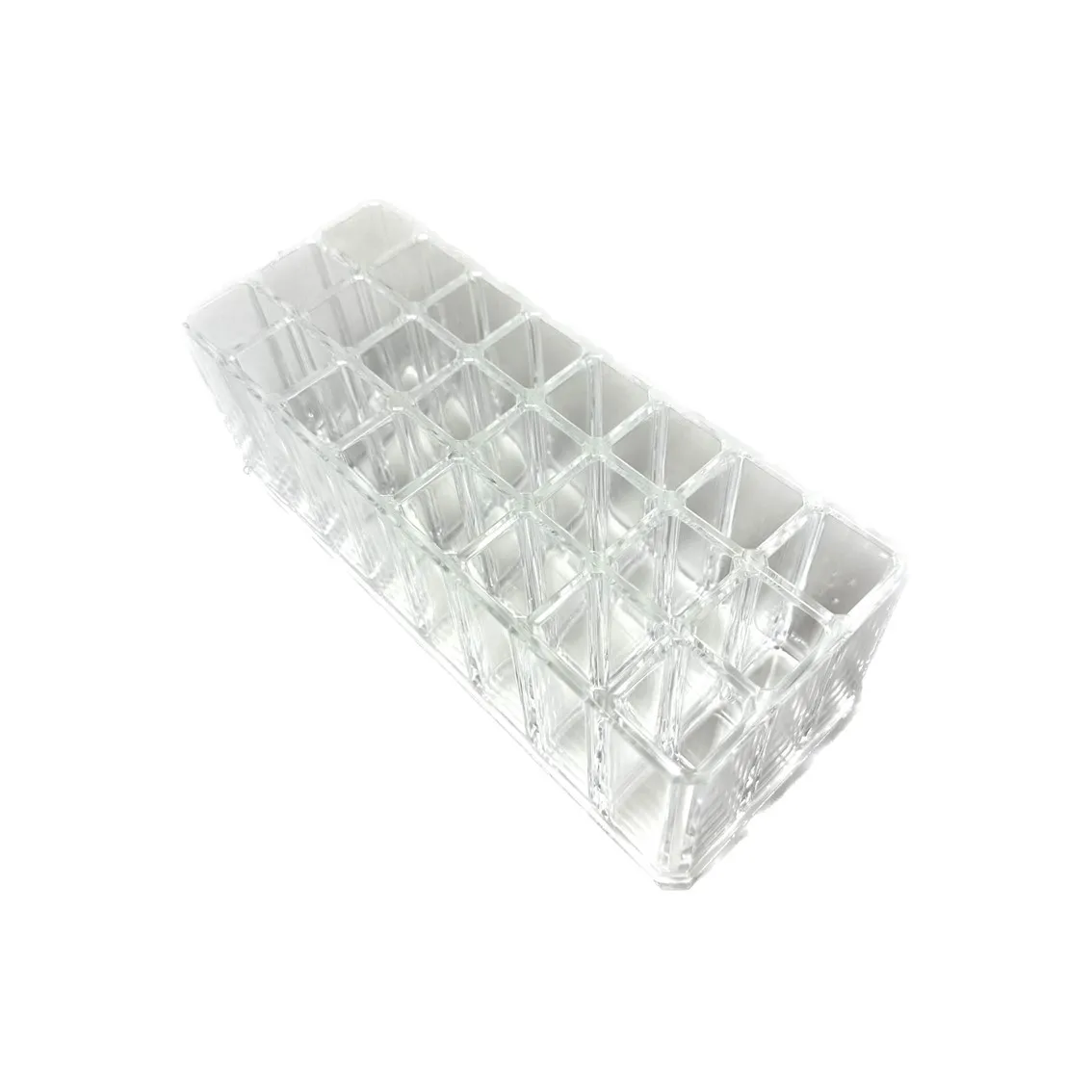 24 Grids Superior Quality Acrylic Organizer Clear Cosmetics Lipstick holders acrylic display