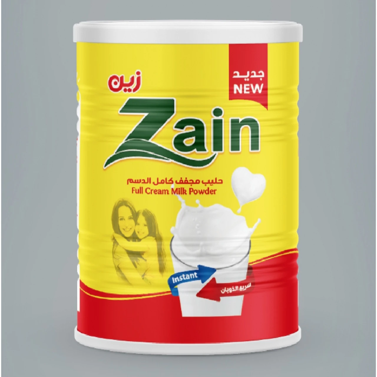 ZAIN Full Cream Milk Power 2.5KG X 6 TINS
