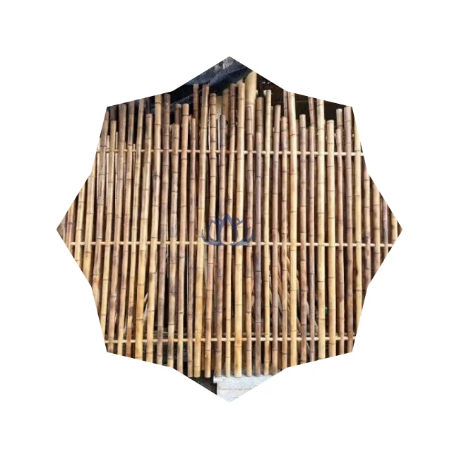 Дешевая цена свернутые экологически безопасные необработанные бамбуковые рулоны для забора Бамбуковые Планки уединения балконного сада