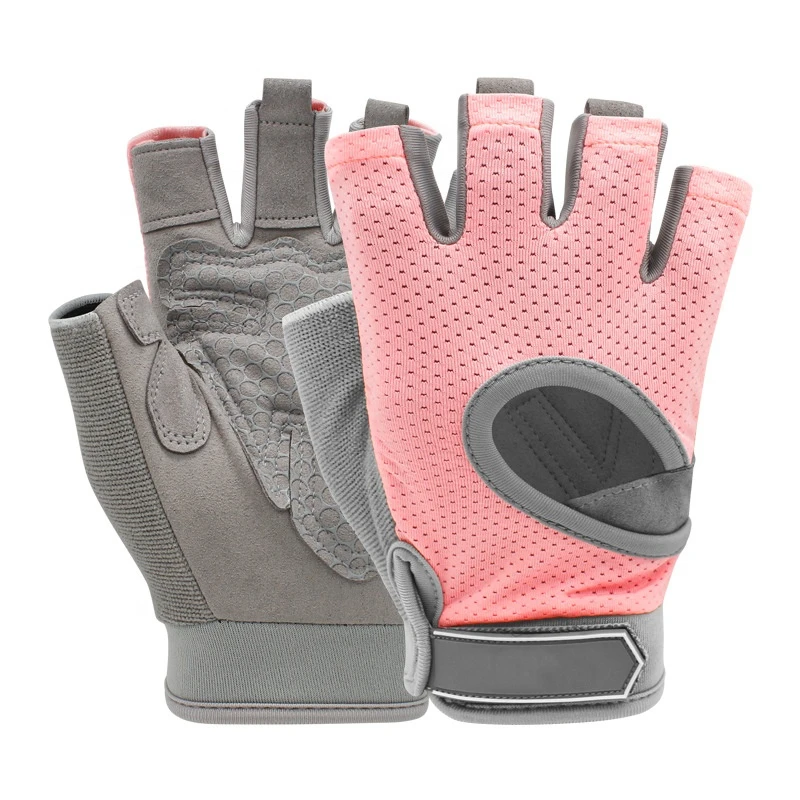 New Arrival Custom Adjustable Fitness Gloves Men Women Training Fitness Gloves with customize packing.