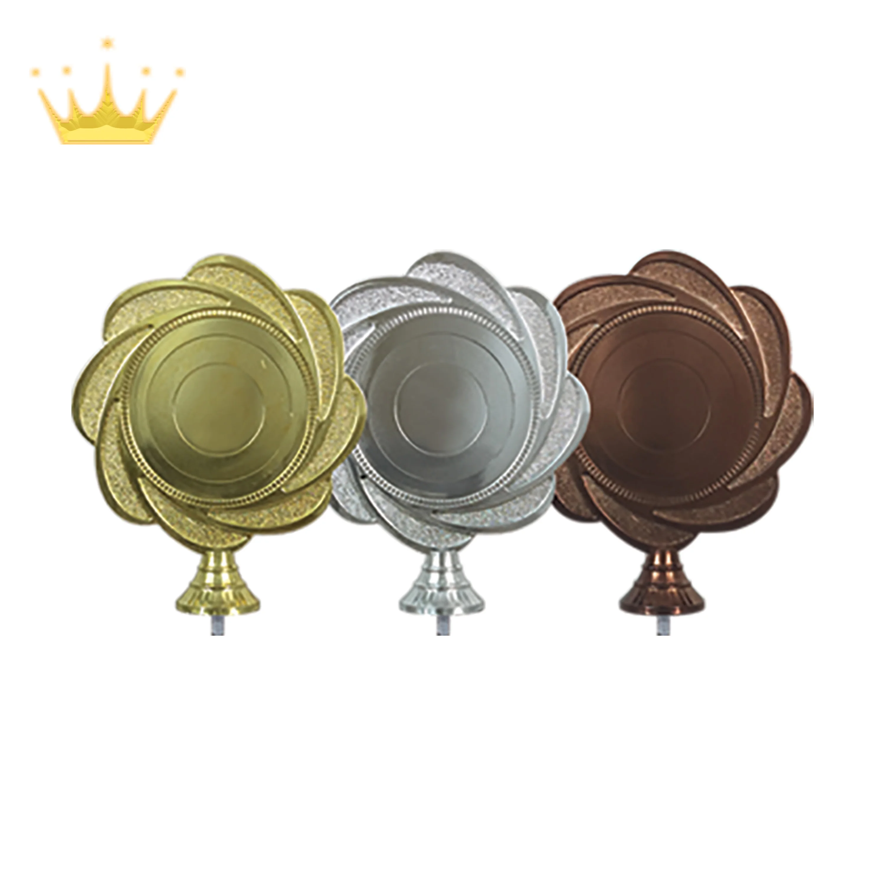 ABS Plastic Top Holder Trophy Sport Souvenir Model Crafts Featuring Lenticular Poster Coin Ball Hand Fan Cup Award Designs
