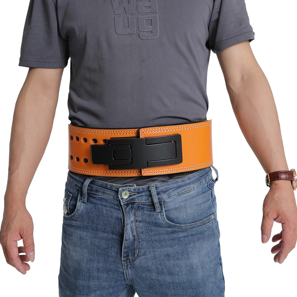 Luxurious Sports Wholesale leather lever gym belts for men and women from Luxurious Sports Manufacturer