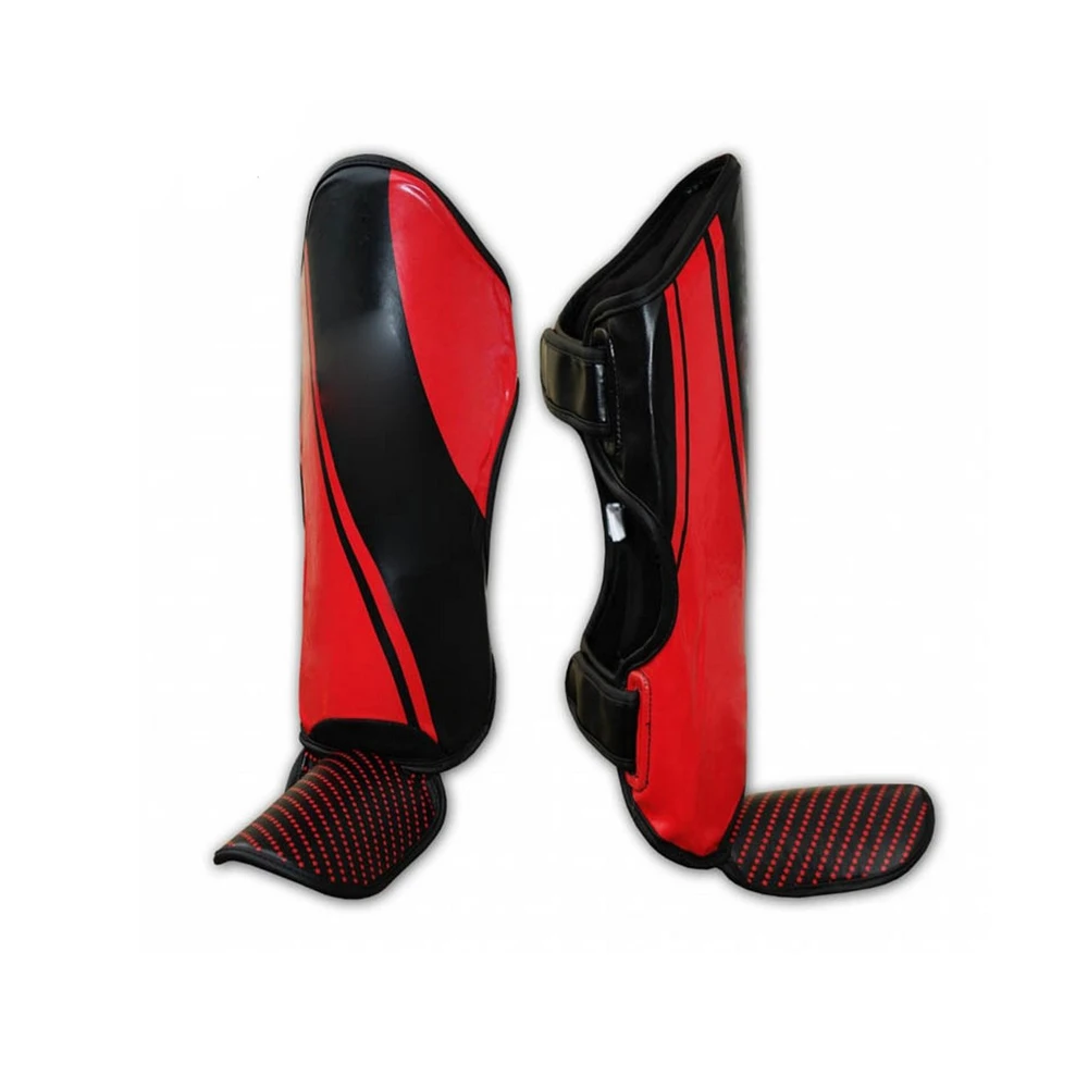 Direct Factory Price Comfortable High Quality Sports Shin Guards Most Popular Leather PU Low MOQ in Stock at Wholesale Price