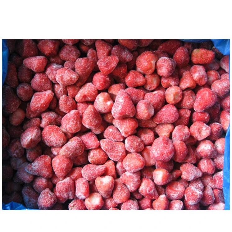 high quality IQF strawberry Wholesale freeze dried strawberry whole/slice/dice/powder FD frozen strawberry